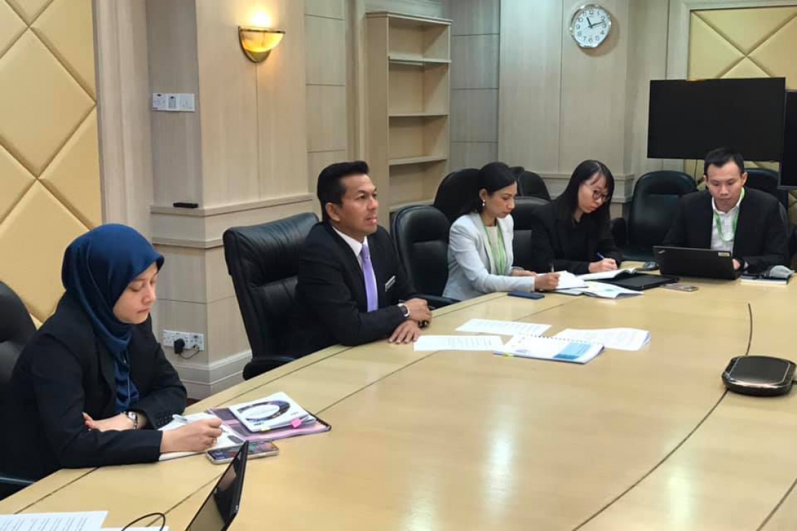 Sidang Video Bersama Persatuan Orang Kurang Upaya (OKU)