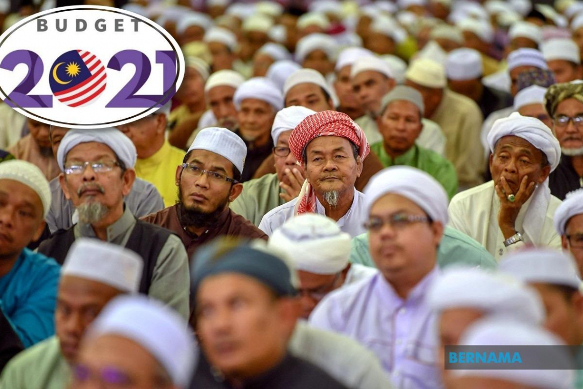 Bernama - Budget 2021: Takmir Teachers' Allowance Increased To RM900