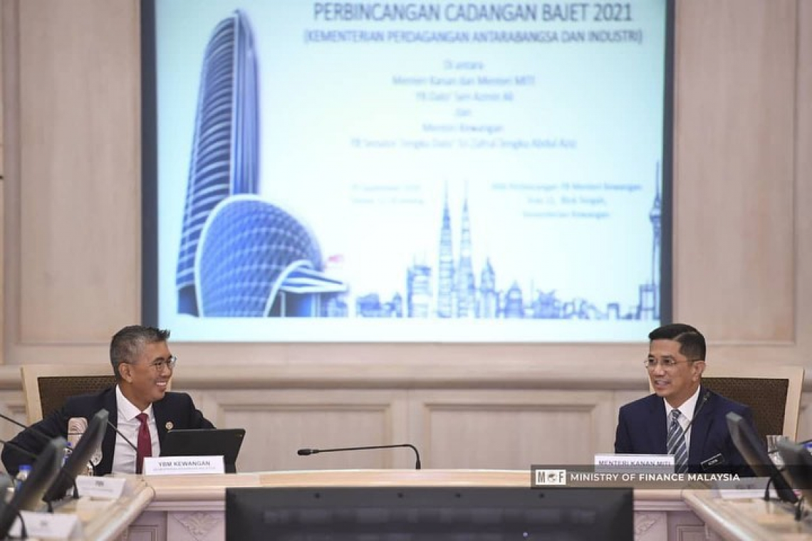 Sesi Libat Urus #Belanjawan2021 Bersama YB Menteri Kanan MITI 