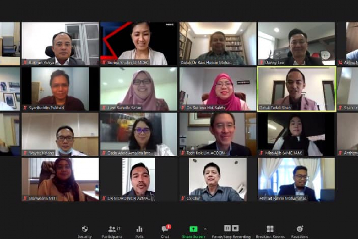 Sesi Dialog Belanjawan 2021 (Ekonomi Digital) Secara Maya 