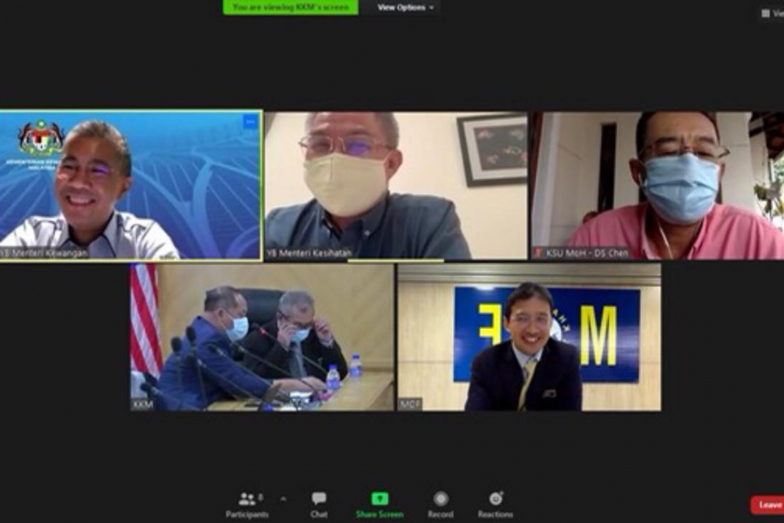 Sesi Libat Urus Belanjawan 2021 Bersama YB Kementerian Kesihatan 