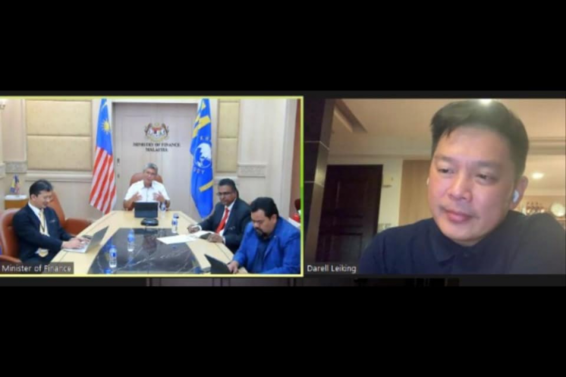 Sesi Libat Urus Secara Maya Bersama YB Setiausaha Agung Warisan 