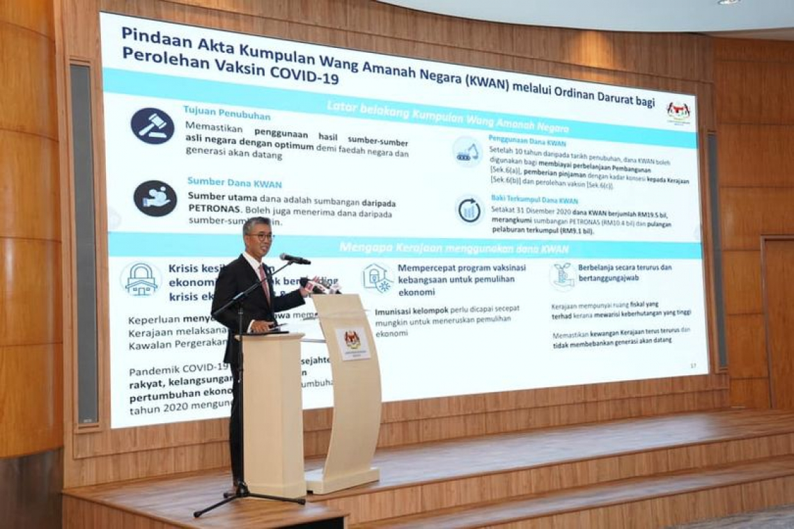 Taklimat Berkenaan Penggunaan Dana KWAN