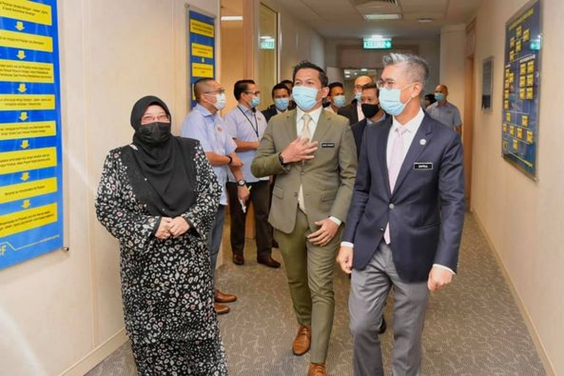 Sesi Lawatan (Walkabout) di MOF