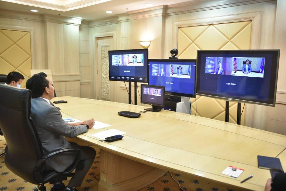 Mesyuarat penyelarasan bersama YB Menteri Kewangan