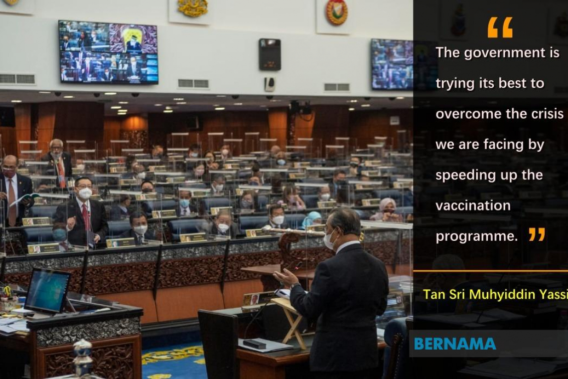 Malaysia among fastest countries to vaccinate its people – PM Muhyiddin