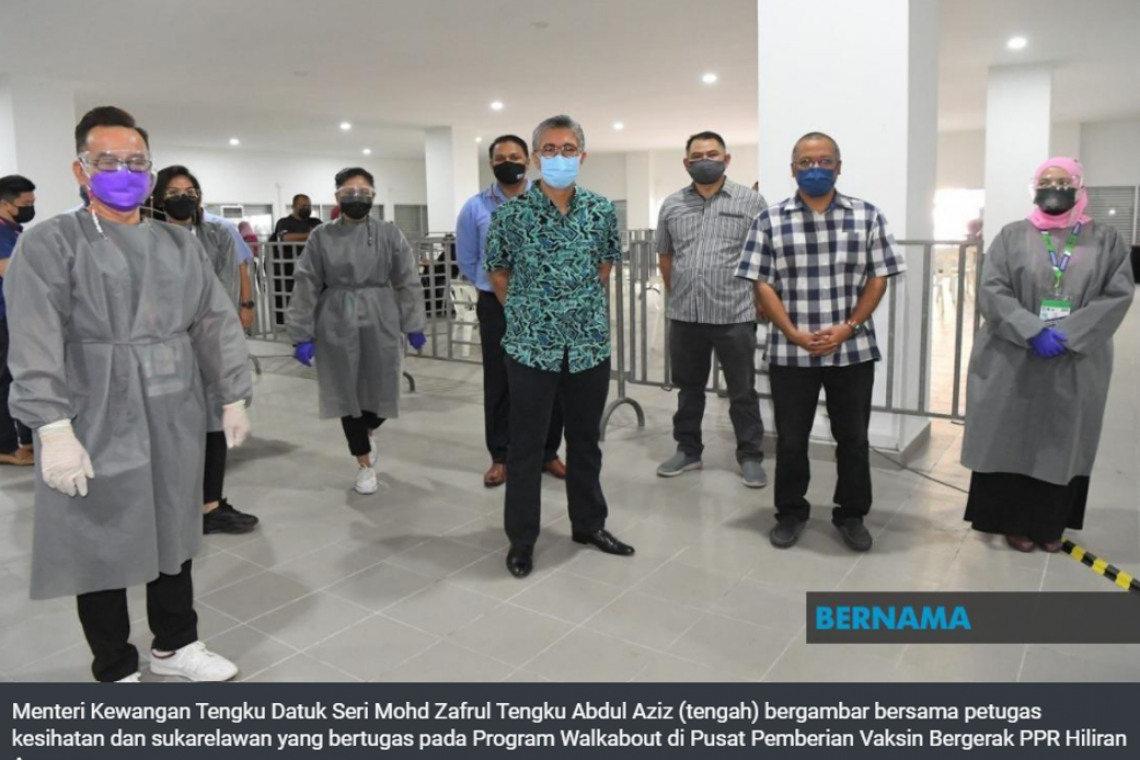 Kemasukan ke hospital bagi kes bergejala indikator baharu peralihan Fasa PPN