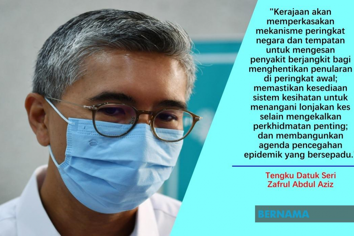 Kerajaan tingkatkan kesiapsiagaan bagi hadapi pandemik pada masa depan – Tengku Zafrul