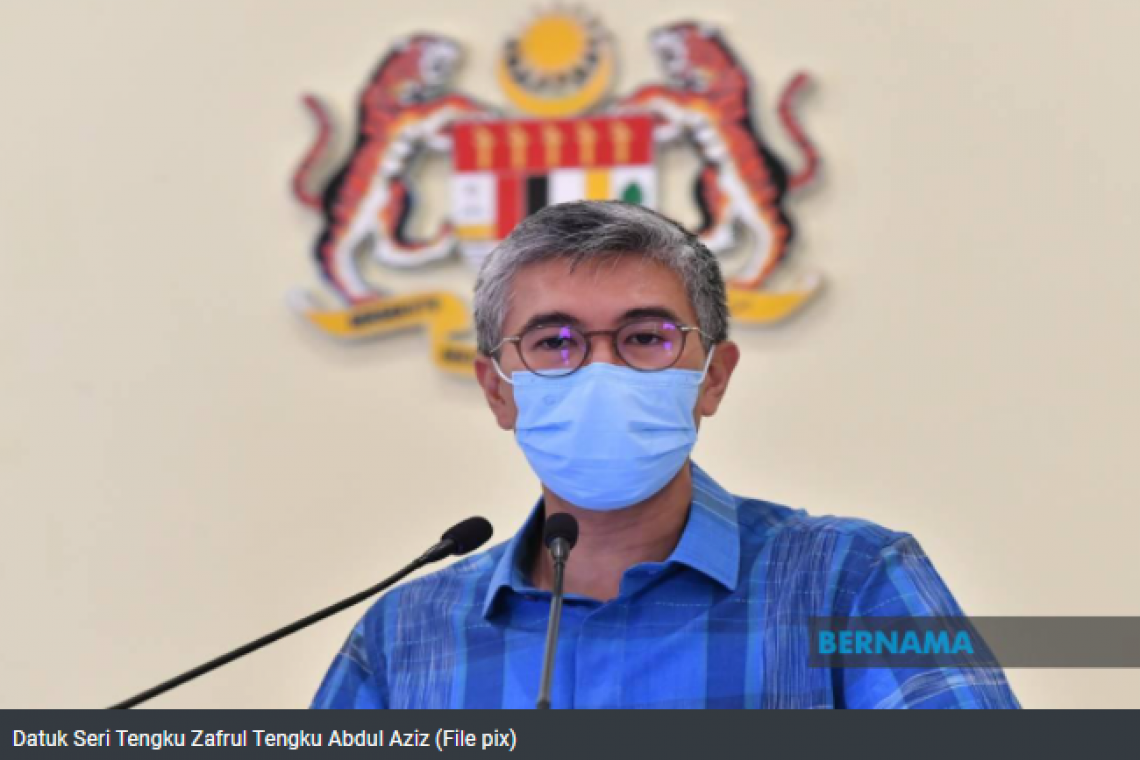 Approved wage subsidy programme applications hit RM12.94 bln as at Oct 1 - Tengku Zafrul