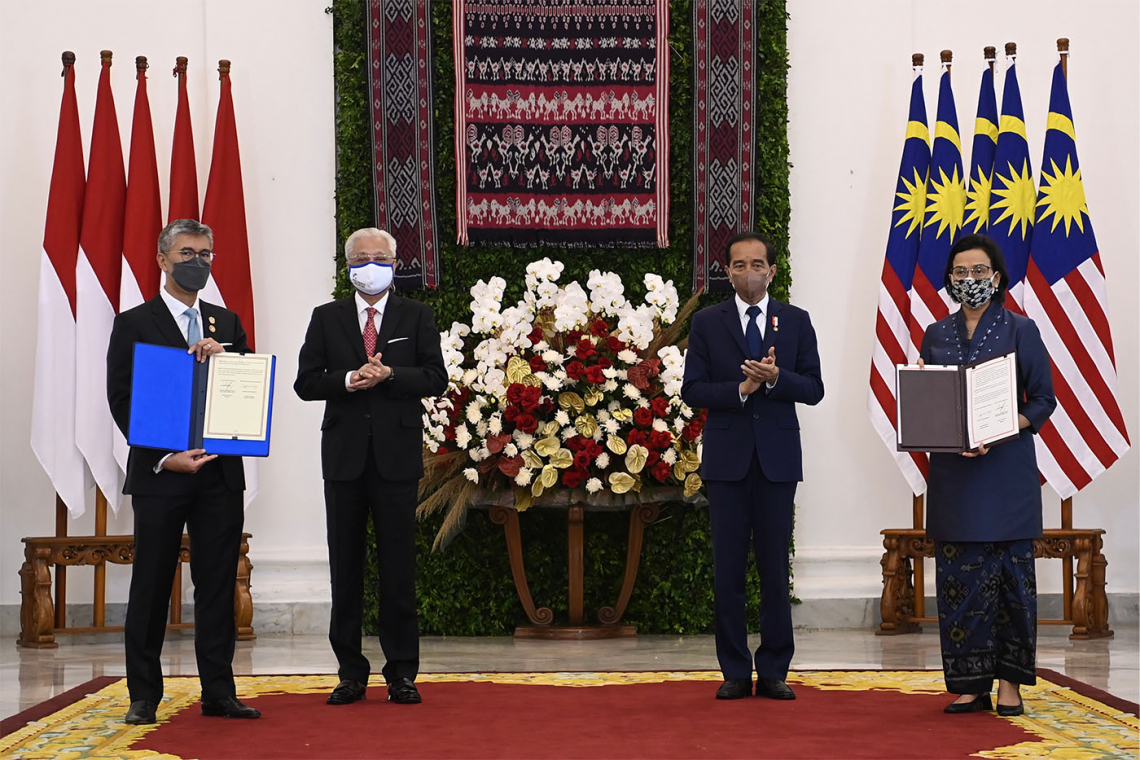 Majlis Menandatangani Perjanjian Memorandum Persefahaman (MoU) antara Malaysia dan Indonesia