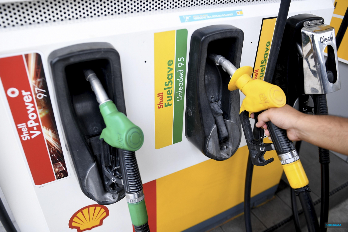 RON97 up two sen; RON95 and diesel unchanged