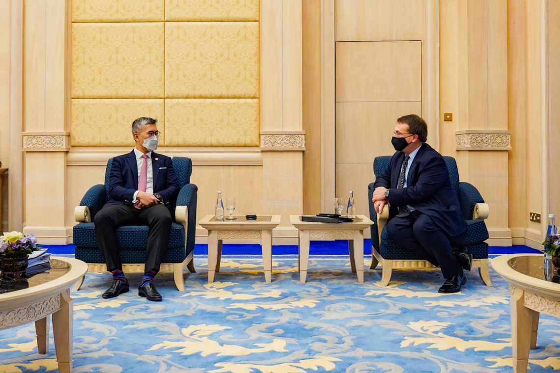 Sesi Kunjungan Rasmi Pengarah Kanan Majlis Keselamatan Negara Amerika Syarikat (USNSC) dan Duta Besar Amerika Syarikat