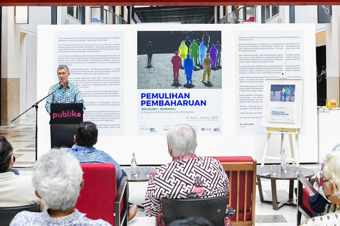 Sesi Pelancaran Pameran Seni di Publika, Kuala Lumpur