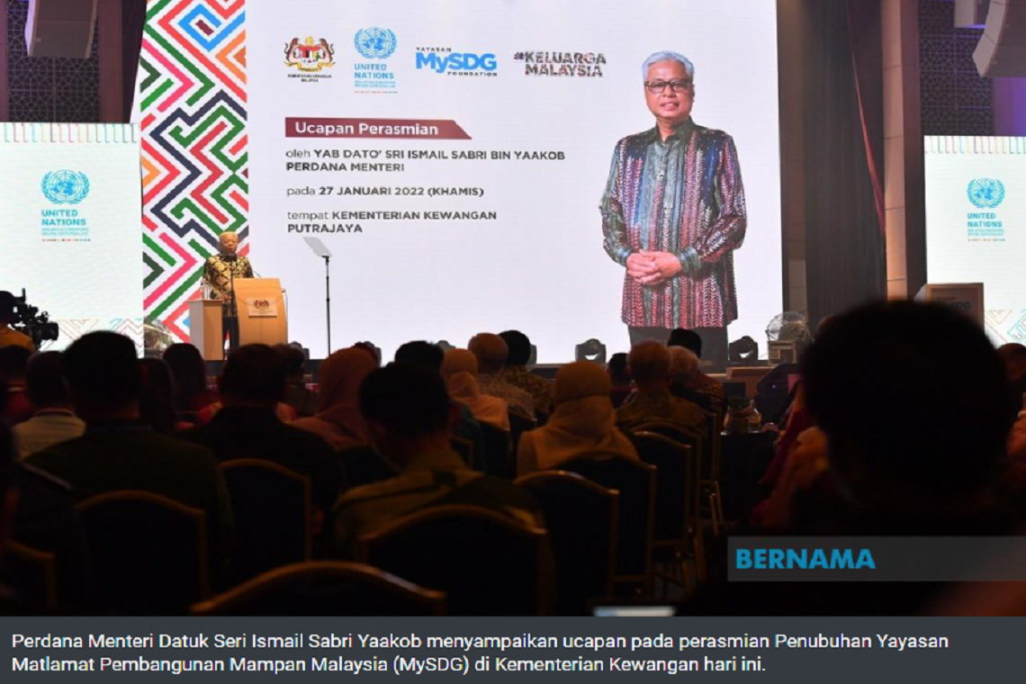 Dana Amanah MySDG untuk sokong program berorientasikan SDG oleh NGO, CSO