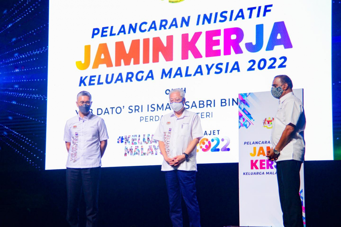 Majlis Pelancaran JaminKerja #KeluargaMalaysia 2022