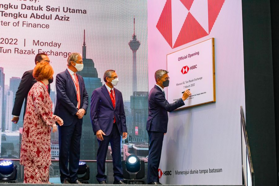 Majlis Perasmian Ibu Pejabat HSBC Malaysia