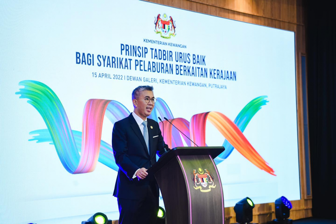 Sesi Pelancaran Prinsip Tadbir Urus Baik Bagi Syarikat Pelaburan Berkaitan Kerajaan