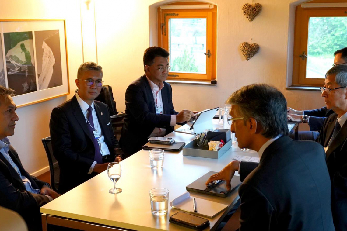 Sesi Pertemuan bersama Pengerusi &amp; CEO Temasek, Singapura di Switzerland