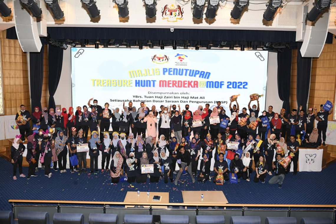 Majlis Penutup Program Treasure Hunt Merdeka@MOF 2022