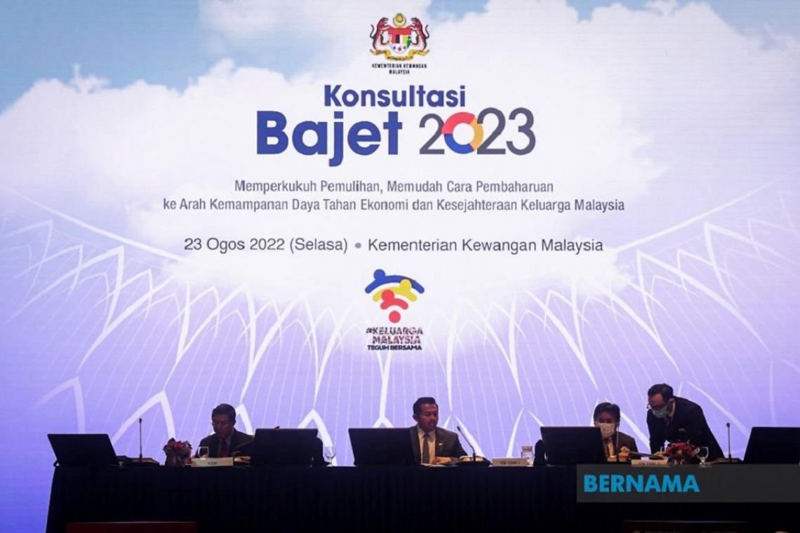 Lebih 30 cadangan dikemukakan dalam Konsultasi Bajet 2023 meliputi aspek rakyat, perniagaan, ekonomi