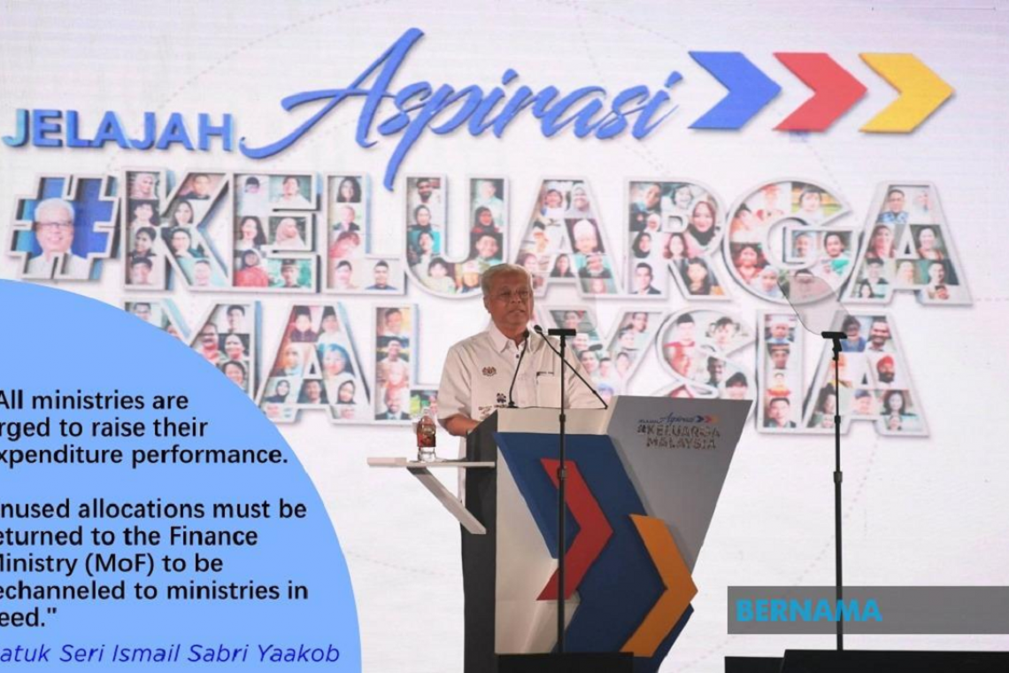 2022 development expenditure performance at 50.35 pct – PM Ismail Sabri