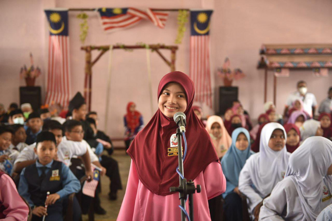 Sesi Turun Padang #JelajahBajet2023 ke Majlis Perasmian Program Kemerdekaan Komuniti Keluarga Malaysia di SK Kadok, Kota Bharu, Kelantan