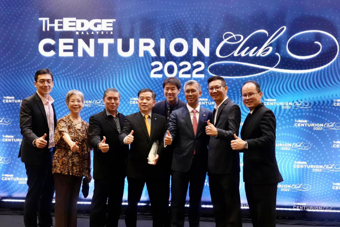 Anugerah Korporat The Edge Malaysia Centurion Club