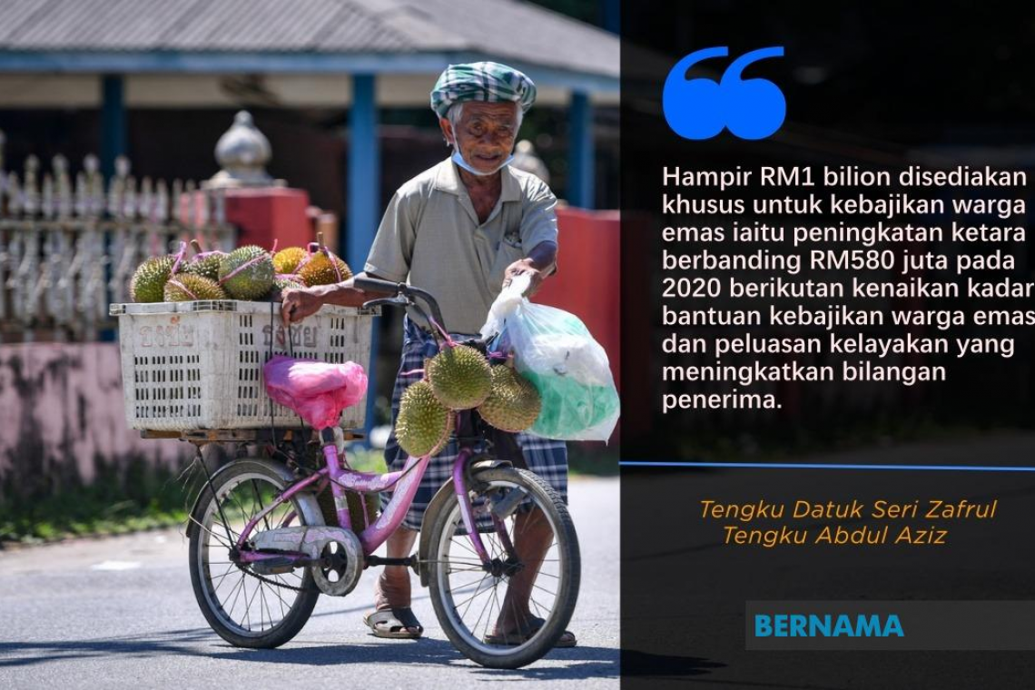 Bajet 2023: Lebih RM1 bilion diperuntuk kepada warga emas, Orang Asli tahun depan