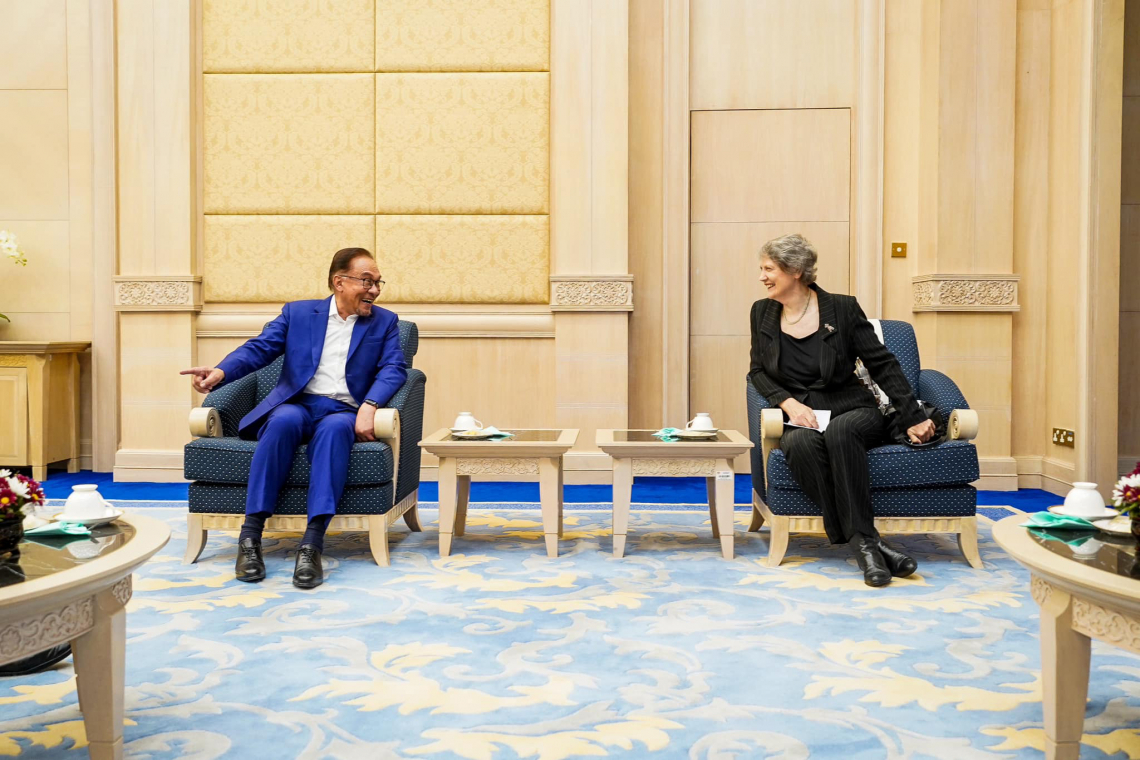 Sesi Kunjungan Hormat Delegasi Global Leadership Foundation