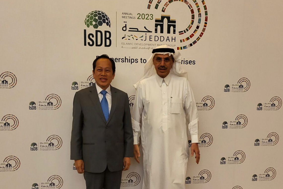 Sesi Pertemuan bersama Presiden IsDB
