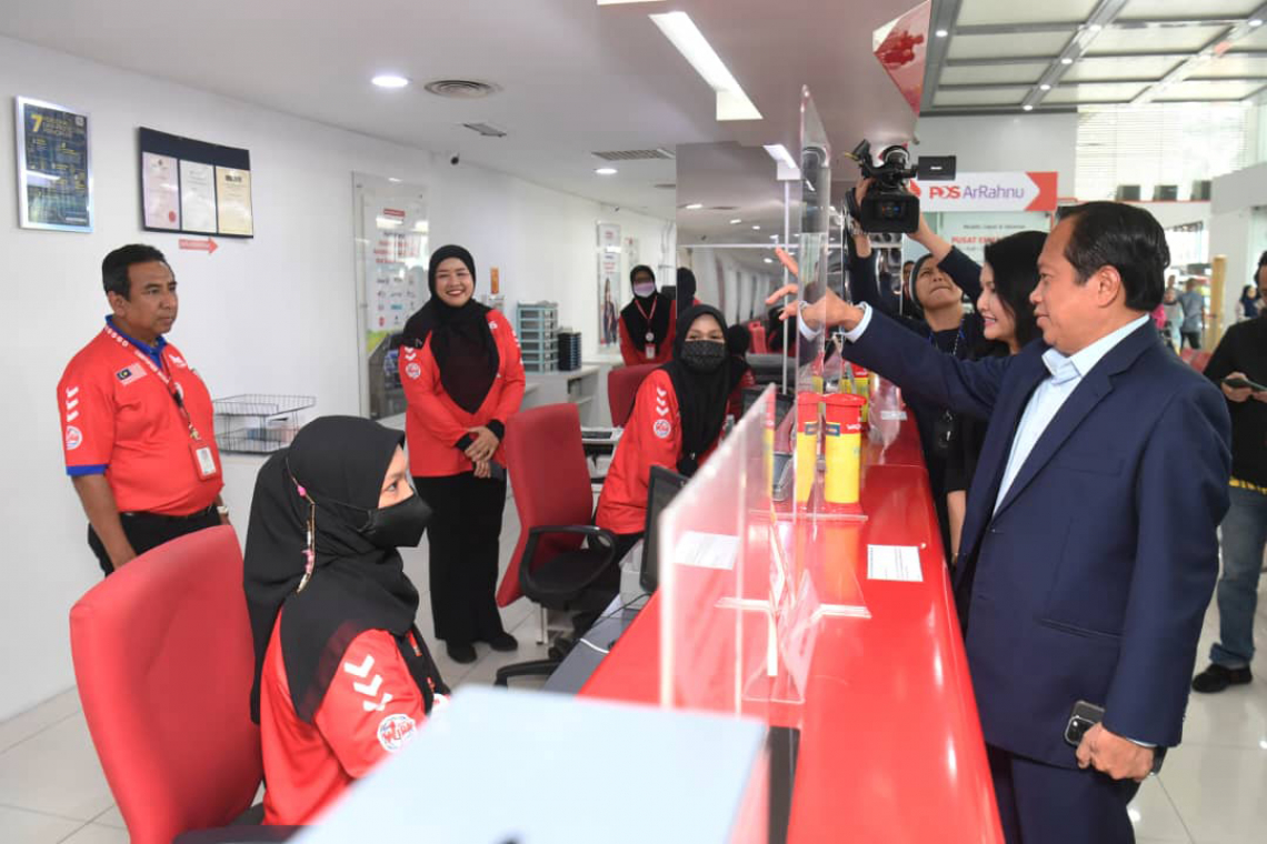 Majlis Pelancaran Perkhidmatan Penukaran Syiling &quot;KOCEK&quot;