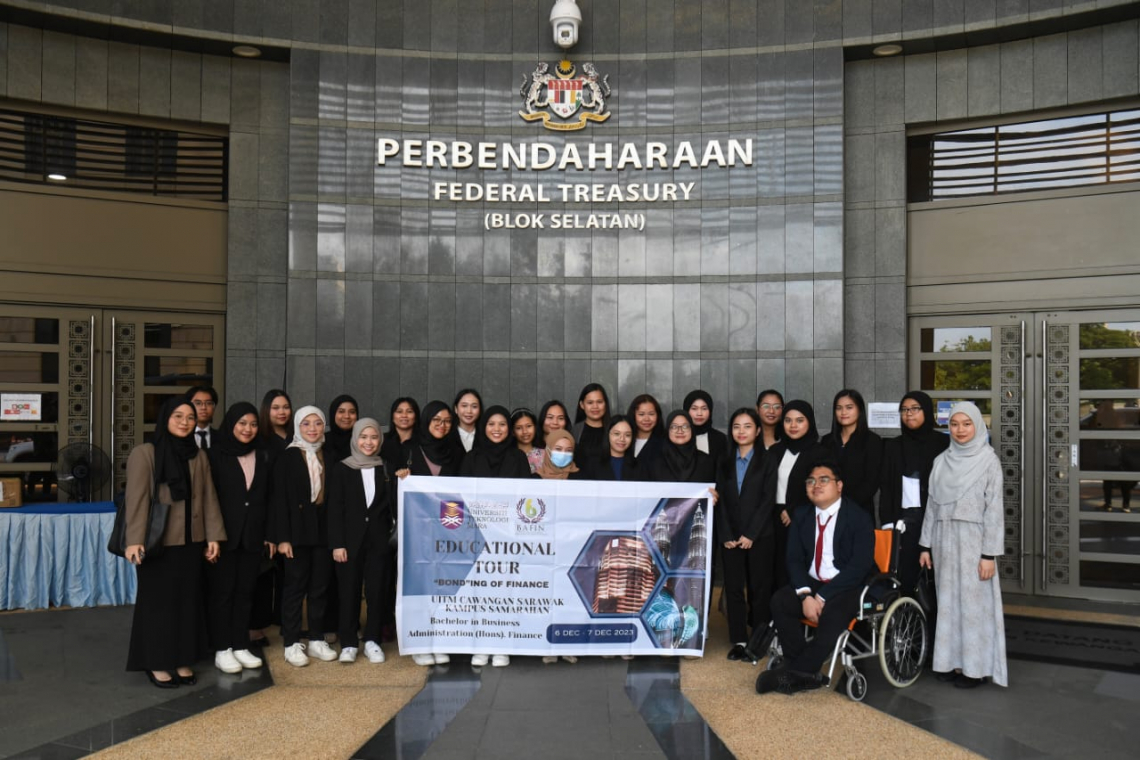 Sesi Lawatan Akademik ke MOF oleh UiTM Cawangan Sarawak, Kampus Kota Samarahan