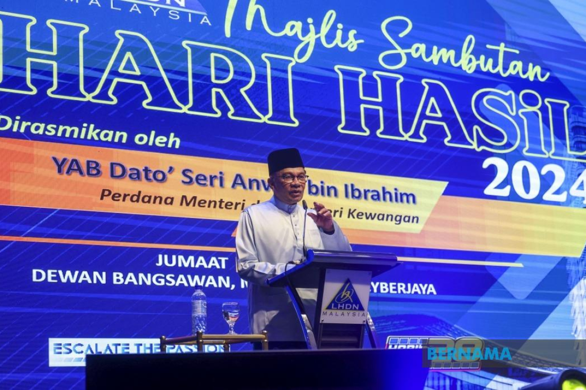 Anwar hopes LHDN can collect more revenue this year compared to the projection of RM197 bln