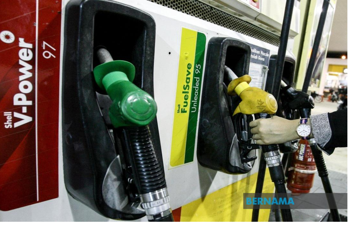 Harga Runcit RON97, RON95 Dan Diesel Kekal