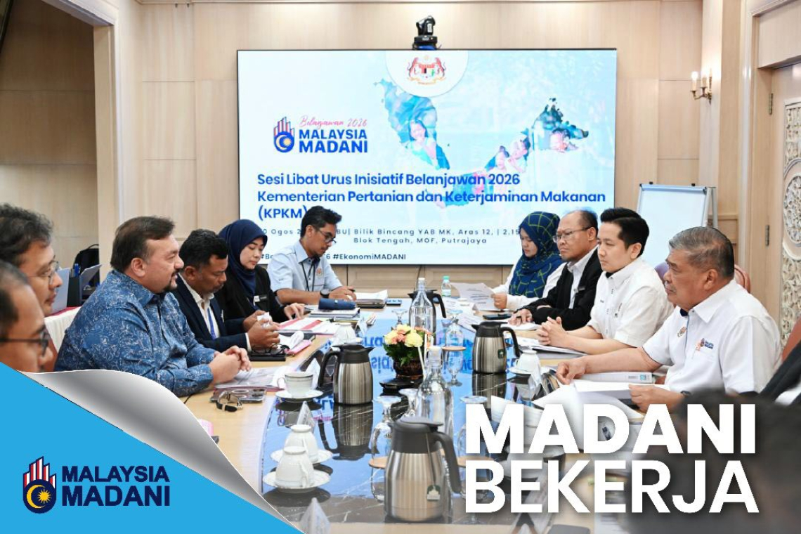 Sesi Libat Urus bersama Menteri Pertanian &amp; Keterjaminan Makanan