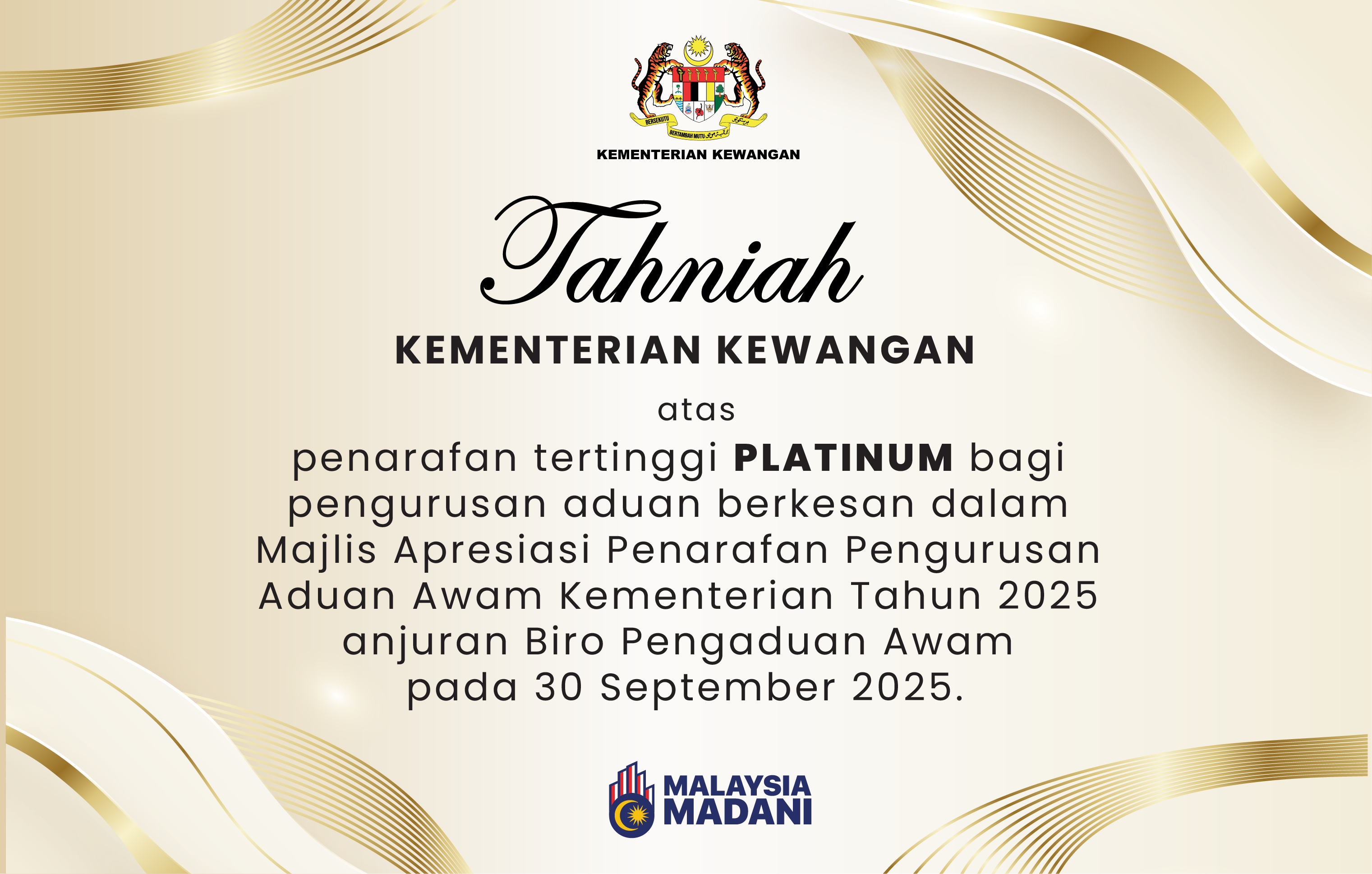 Penarafan Pengurusan Aduan