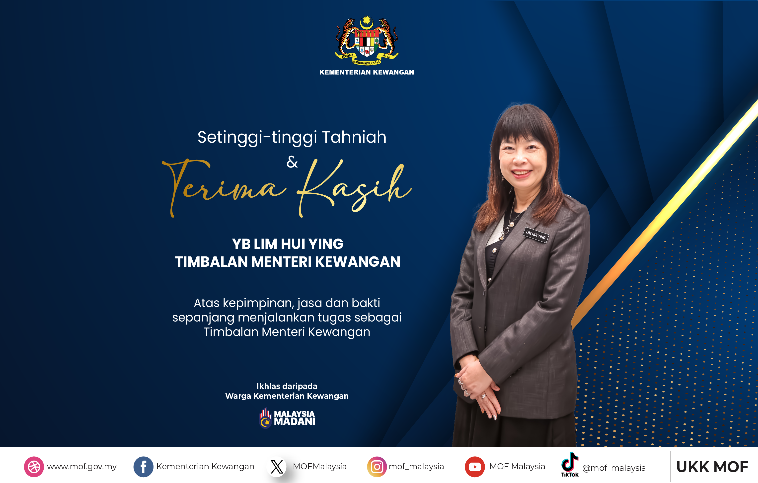 Tahniah YB Lim