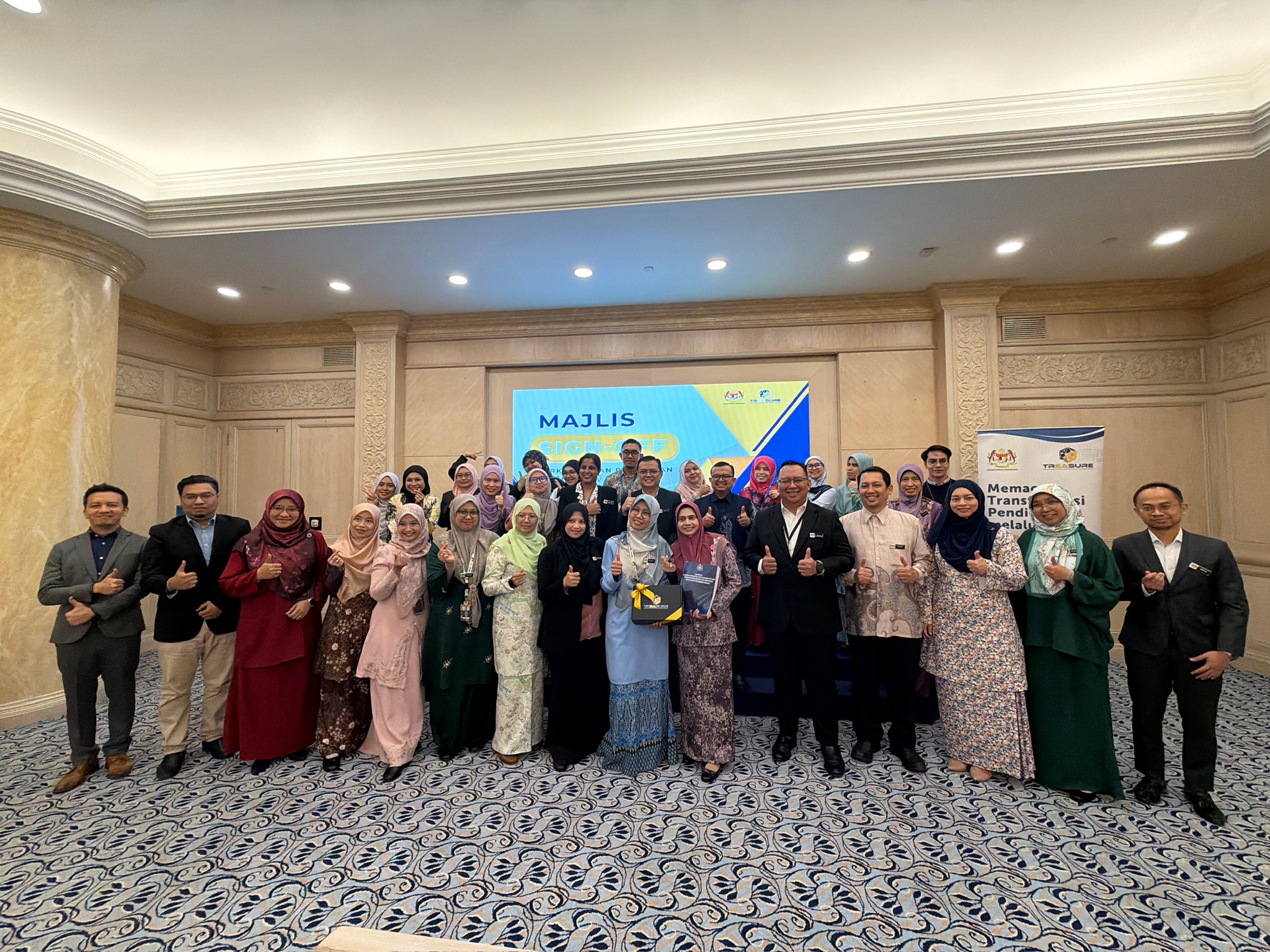 Majlis Sign-Off Perkhidmatan Perolehan Kerja (BPK)