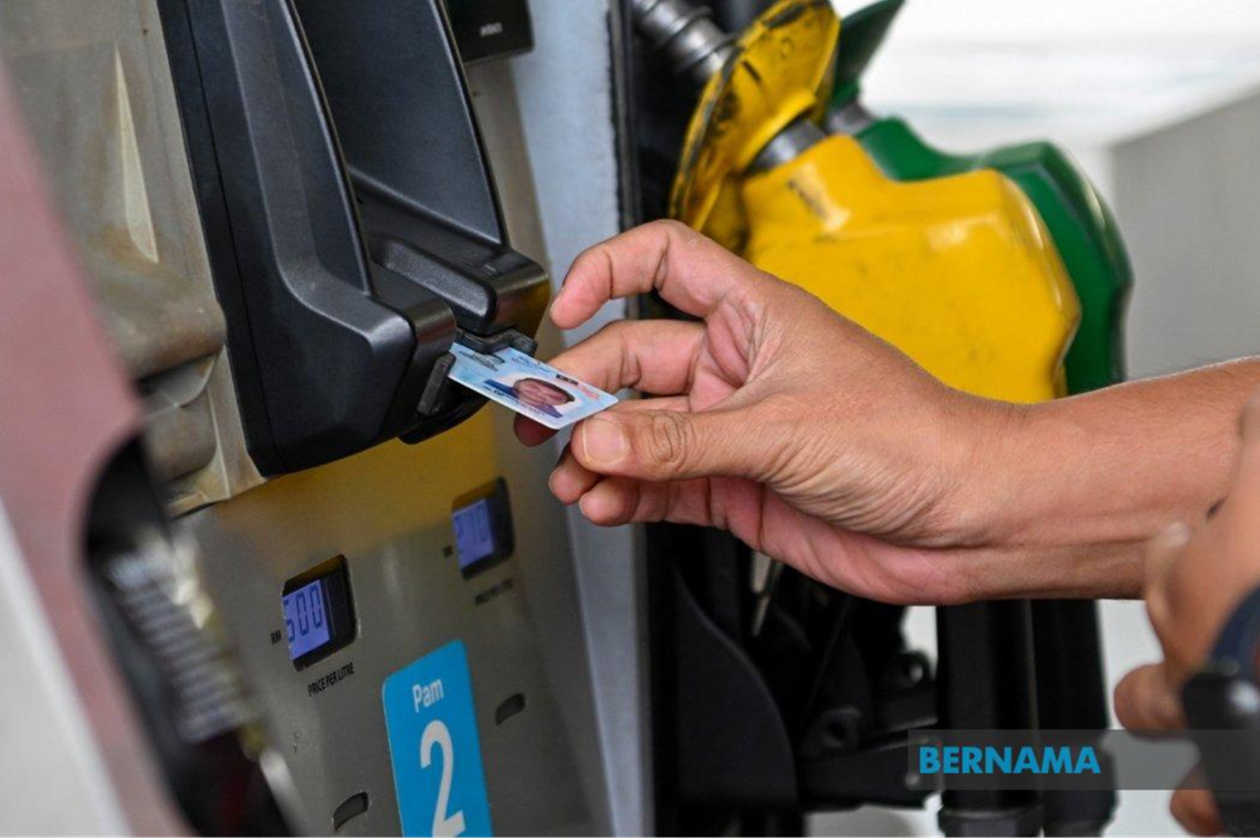 Ralat Teknikal Paparan BUDI95,8 Had Bulanan Kekal 200 Liter -MOF
