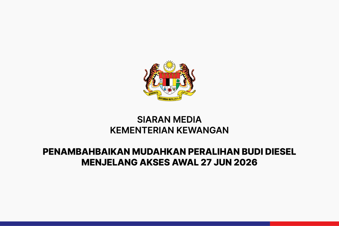 Penambahbaikan Mudahkan Peralihan BUDI Diesel Menjelang Akses Awal 27 Jun 2026