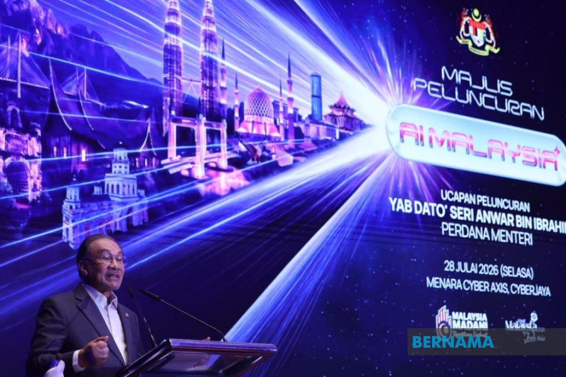 Kemajuan Teknologi, AI Tidak Boleh Hakis Nilai Agama, Budaya Dan Jati Diri Bangsa - PM Anwar