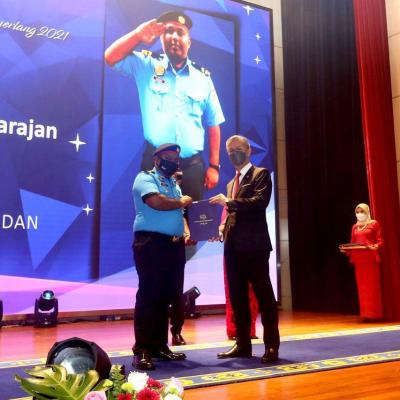 Majlis Anugerah Perkhidmatan Cemerlang Perbendaharaan Tahun 2021