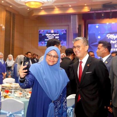 Majlis Anugerah Perkhidmatan Cemerlang Perbendaharaan Tahun 2021