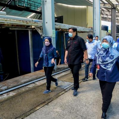 Sesi Lawatan sempena #JelajahBajet2023 ke Akuarium Marin & Hatcheri Ikan, Institusi Penyelidikan Marin Borneo Sabah, UMS