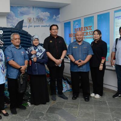 Sesi Lawatan sempena #JelajahBajet2023 ke Akuarium Marin & Hatcheri Ikan, Institusi Penyelidikan Marin Borneo Sabah, UMS