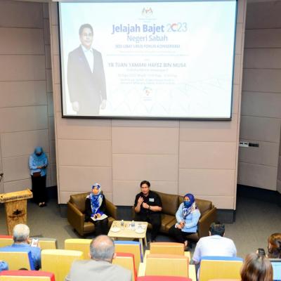 Sesi Libat Urus #JelajahBajet2023 di UMS, Sabah