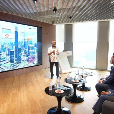 Sesi Lawatan Rasmi Ke Tun Razak Exchange City & Tower 106