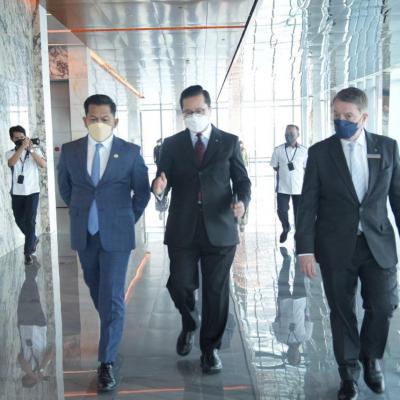 Sesi Lawatan Rasmi Ke Tun Razak Exchange City & Tower 106