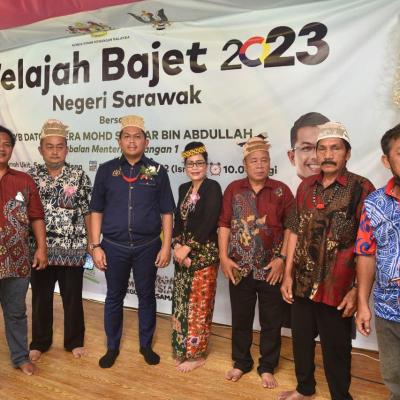Sesi Turun Padang Sempena Jelajah #Bajet2023 Ke Rumah Panjang Uma Ukit, Sarawak
