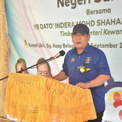 Sesi Turun Padang Sempena Jelajah #Bajet2023 Ke Rumah Panjang Uma Ukit, Sarawak